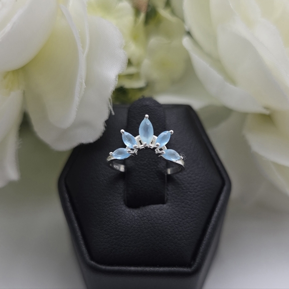 KYNDALL RING STERLING SILVER SET - Picture 14 of 14